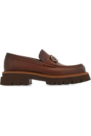 Salvatore Ferragamo Gancini-plaque loafers