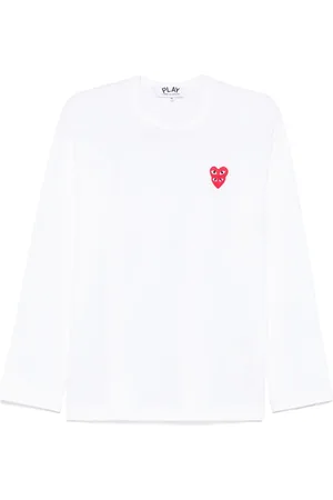 Comme des Garçons Heart-patch T-shirt