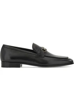Salvatore Ferragamo Gancini-plaque loafers