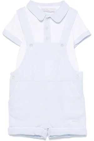 PATACHOU Piqué-weave romper