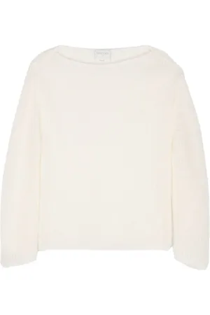 FORTE FORTE Drop-shoulder brushed jumper