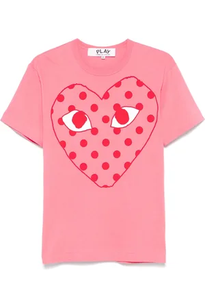 Comme des Garçons Heart-print T-shirt
