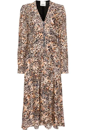 Isabel Marant Magaly V Neck Midi dress