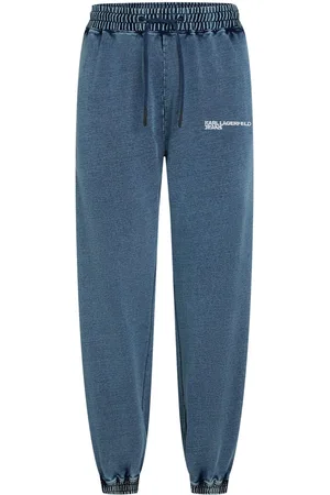 Karl Lagerfeld Acid-wash track pants