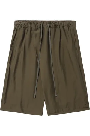 JULIUS Drawstring straight-leg shorts