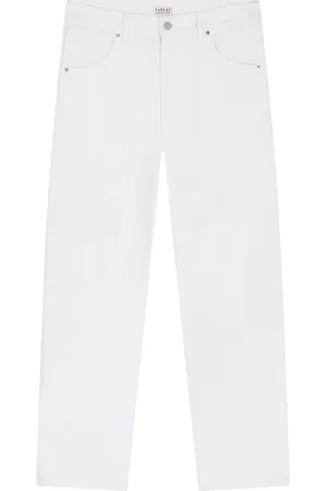 Fursac Logo-embroidered jeans