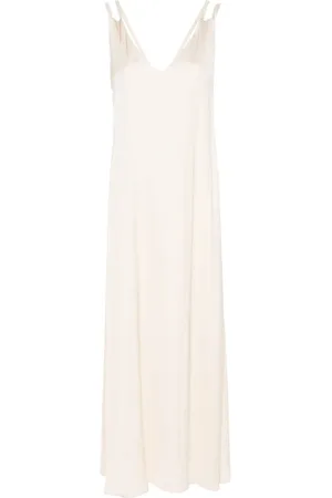 PESERICO SIGN Bead-embellished midi dress