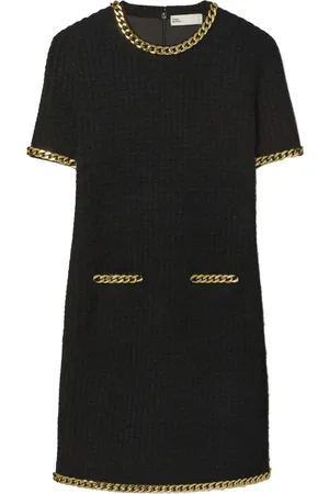 Tory Burch Chain-link trim mini dress