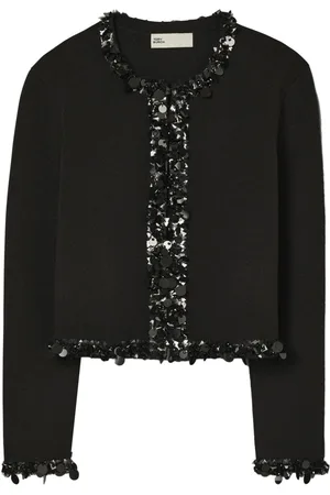 Tory Burch Embellished cropped cardigan