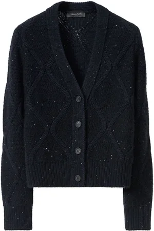 Fabiana Filippi Sequin-embellished cardigan