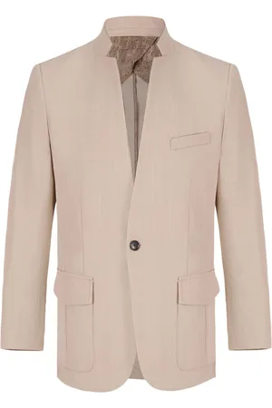 SHANGHAI TANG Stand-up collar blazer
