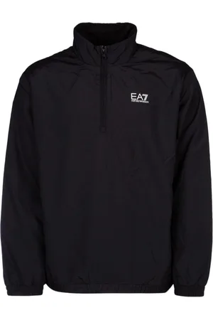 EA7 Logo-print windbreaker