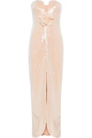 Self-Portrait Sequinned maxi dress