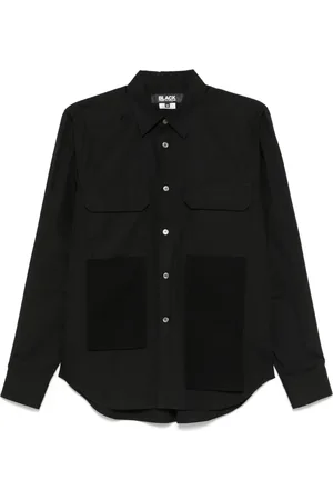 Comme des Garçons Draped-detail shirt