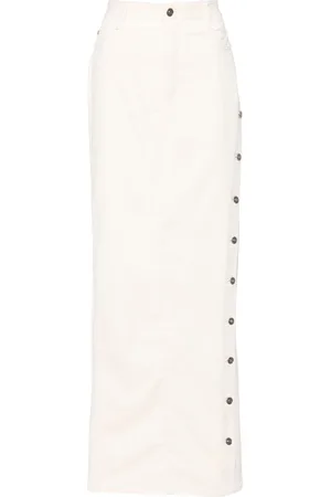 ERMANNO SCERVINO Corduroy cotton blend skirt