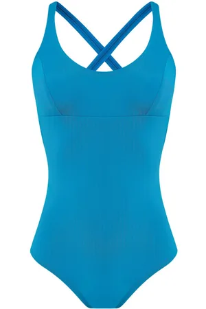 AMIR SLAMA Criss-cross swimsuit