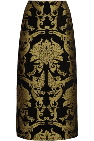 La DoubleJ Printed pencil skirt