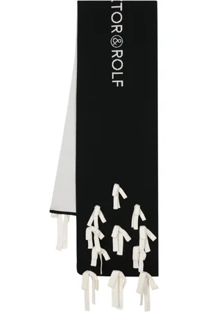 Viktor & Rolf Logo-jacquard scarf