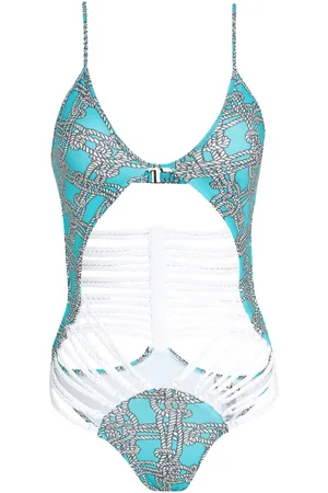 AMIR SLAMA Rope-detailing swimsuit