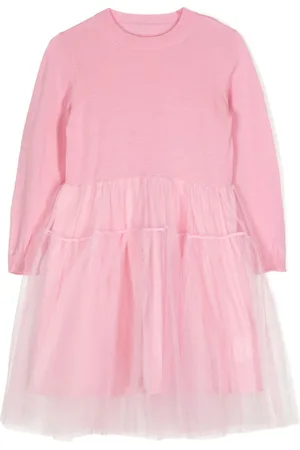JNBY by JNBY Tulle-inserts midi dress