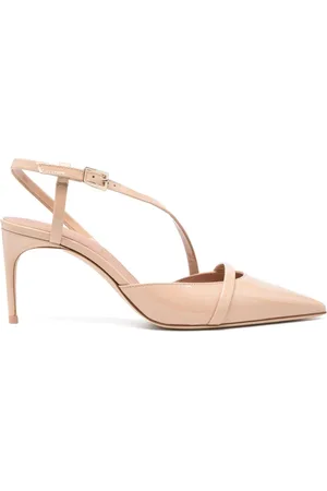 Serafini 80mm patent-finish pumps