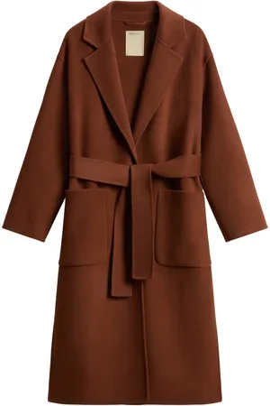 Woolrich Belted wool coat