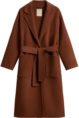 Woolrich Wool belted coat
