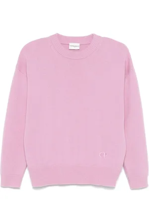 Claudie Pierlot Logo-embroidered cashmere jumper
