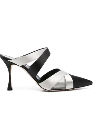 Manolo Blahnik 90mm Oyounak mules