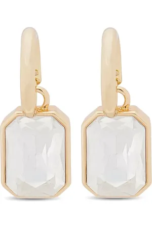 Kenneth Jay Lane Huggie drop earrings