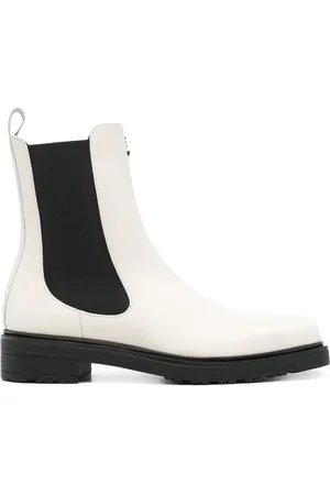 Patrizia Pepe Leather square toe boots