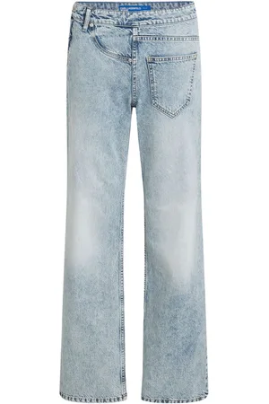 Karl Lagerfeld Twisted mid-rise jeans