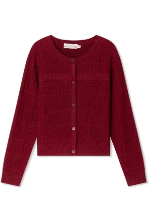 BONPOINT Metallic-threading cardigan