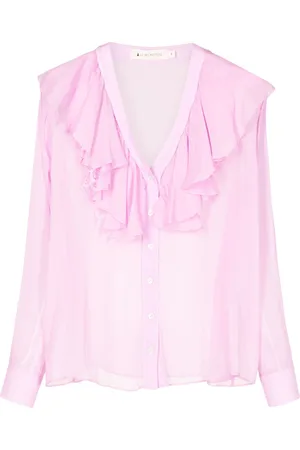 Lethicia Bronstein Jabour ruffled-trim blouse
