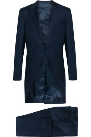 CANALI Single-breasted wool suit