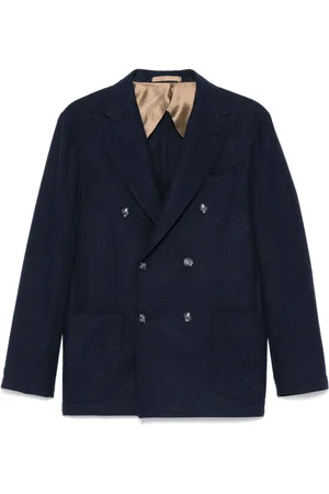 BARBA M??lange-effect blazer