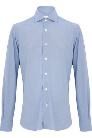 BARBA Spread-collar shirt