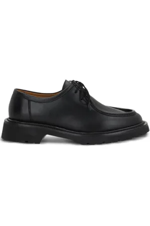 LEGRES Smooth leather lace-up shoes