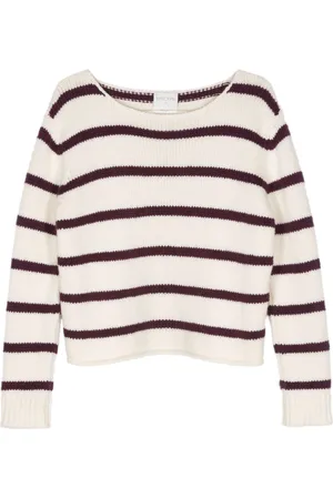 FORTE FORTE Striped virgin-wool jumper