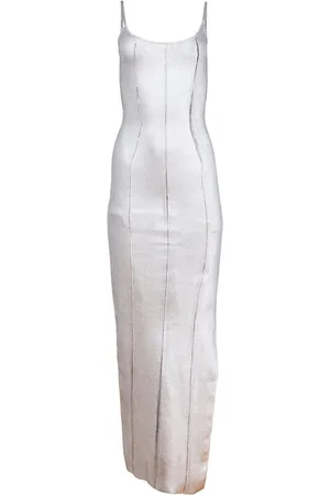 FLEUR DU MAL Flash ribbed dress