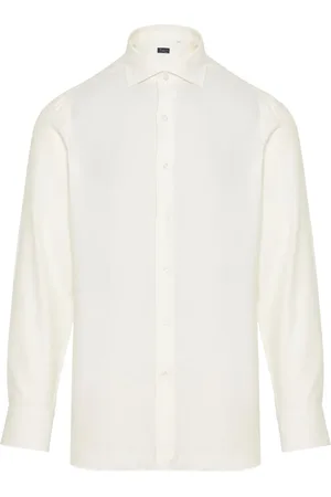 Finamore Spread collar shirt