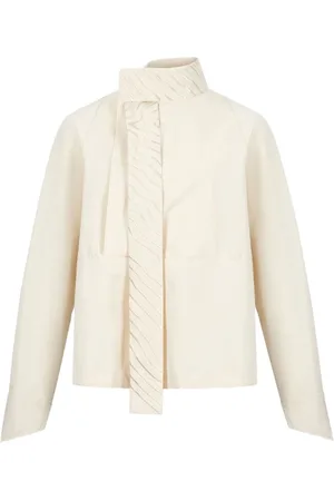 SHANGHAI TANG Cotton wrap blouse