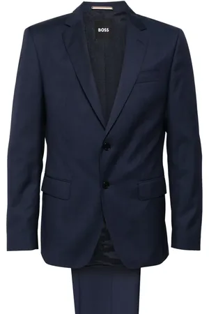HUGO BOSS Striped single-breasted suit