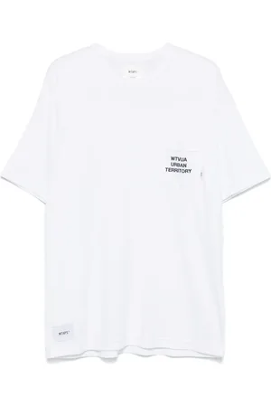 Wtaps Logo-embroidered T-shirt