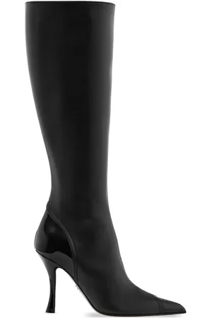 Salvatore Ferragamo 95mm leather boots