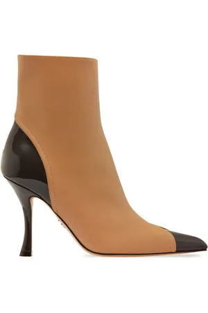 Salvatore Ferragamo 95mm leather boots