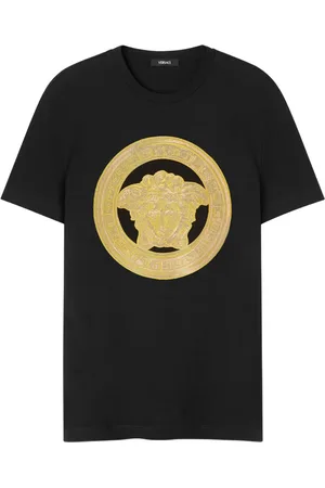 VERSACE Medusa-embroidered T-shirt