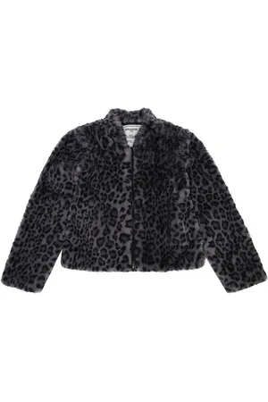 Zadig & Voltaire Leopard print faux fur jacket