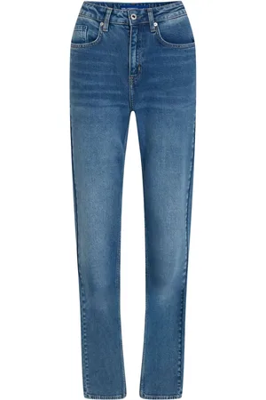 Karl Lagerfeld Logo-patch straight jeans