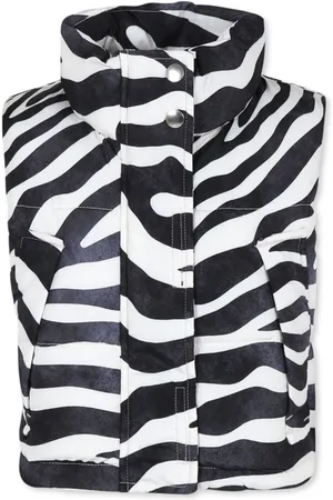 Molo Animal-print padded gilet